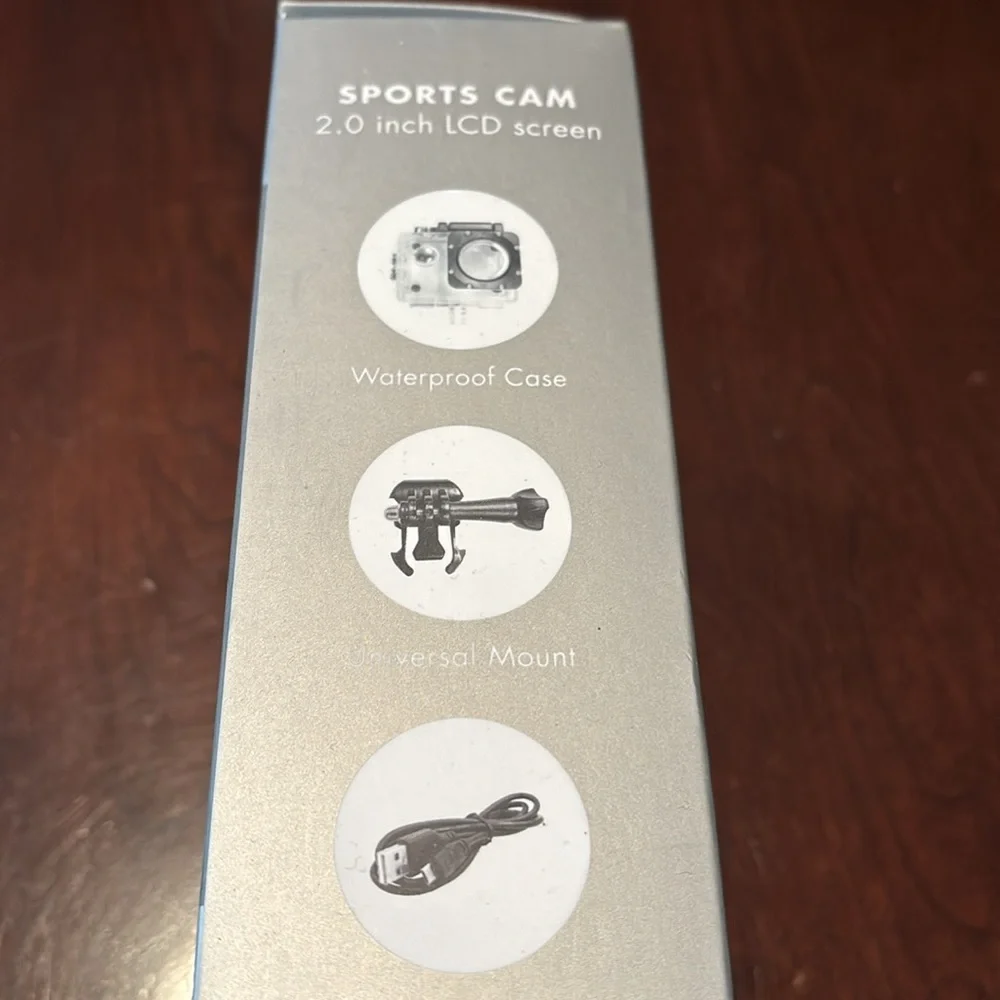 Azzaro Parfums HD sports cam waterproof camera NWT